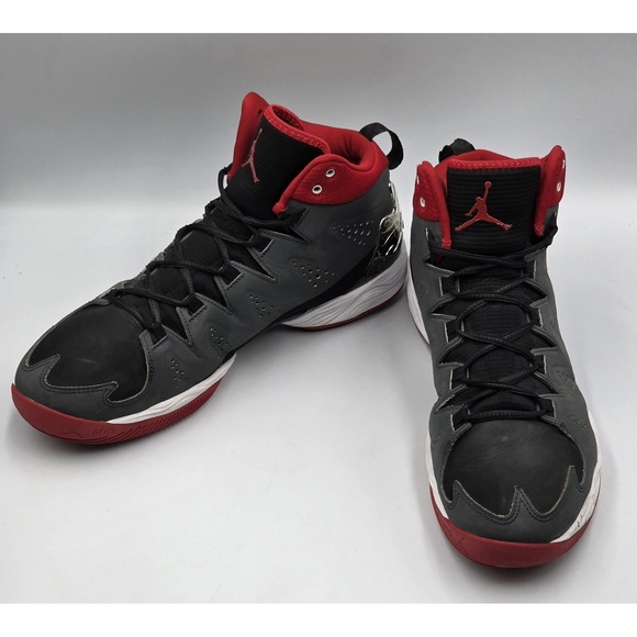 Jordan Melo M10 Mens 11.5 Black Gym Red Anthracite 629876-002 Basketball Shoes main image 7